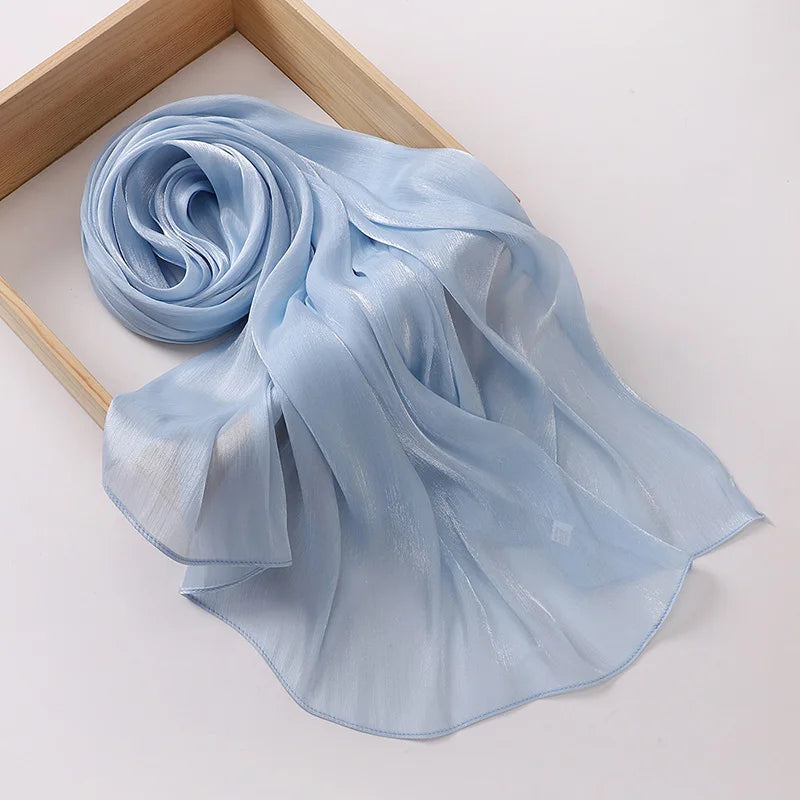 Hijab premium en mousseline douce - voile élégant pour femme musulmane