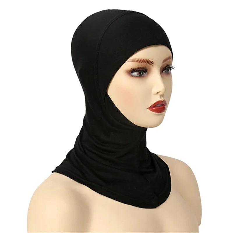 Bonnet Sous-Hijab en Coton Extensible – Couvrance Complète et Confort Quotidien