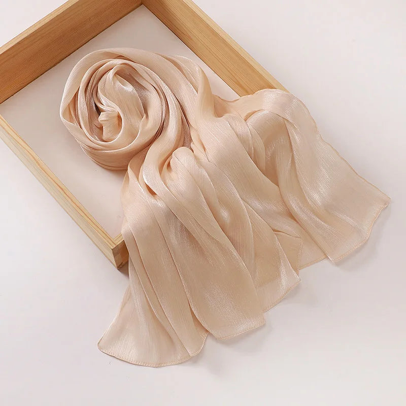 Hijab premium en mousseline douce - voile élégant pour femme musulmane