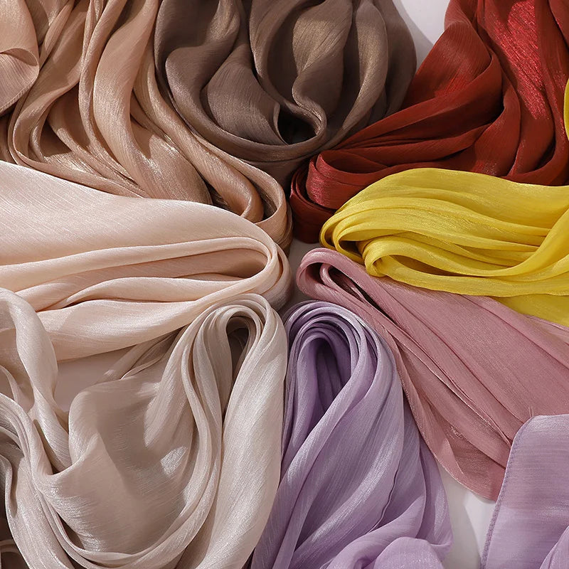 Hijab premium en mousseline douce - voile élégant pour femme musulmane
