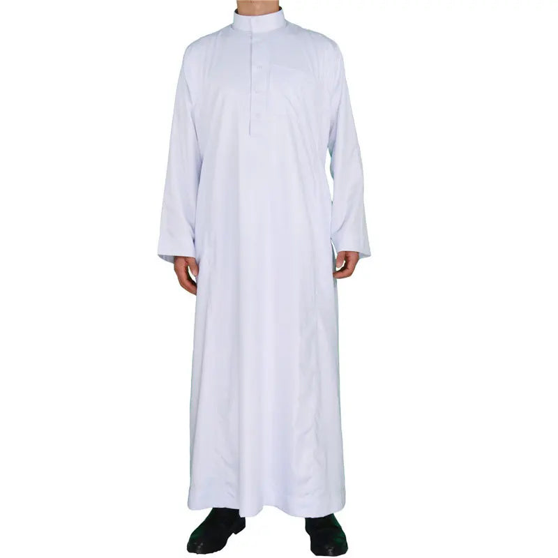 Khamis Homme Classique – Qamis Arabe Manches Longues Premium
