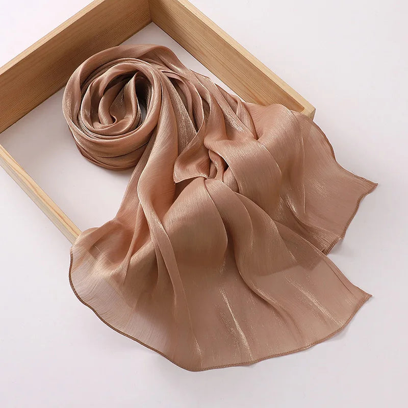 Hijab premium en mousseline douce - voile élégant pour femme musulmane