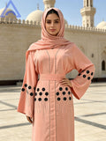 Caftan Abaya Style Marocain avec Broderies