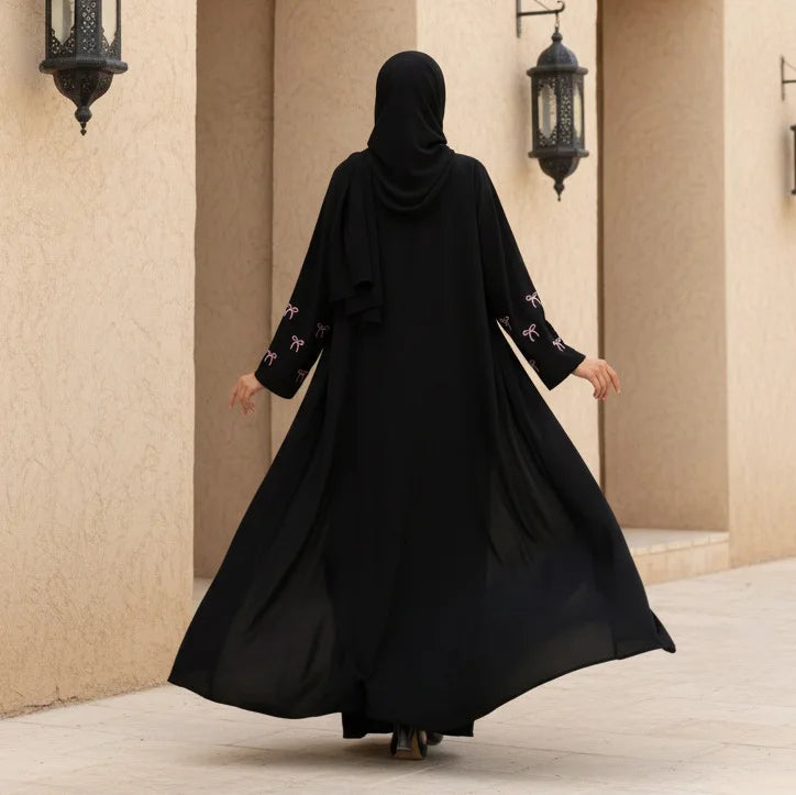Ensemble Abaya 2 Pièces avec Hijab –