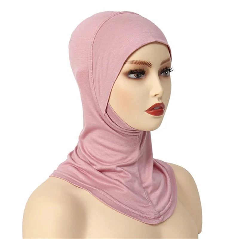 Bonnet Sous-Hijab en Coton Extensible – Couvrance Complète et Confort Quotidien