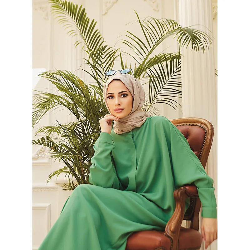 Abaya Longue Élégance – Robe Modeste Musulmane