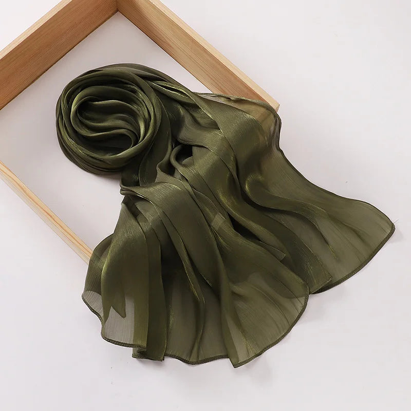 Hijab premium en mousseline douce - voile élégant pour femme musulmane