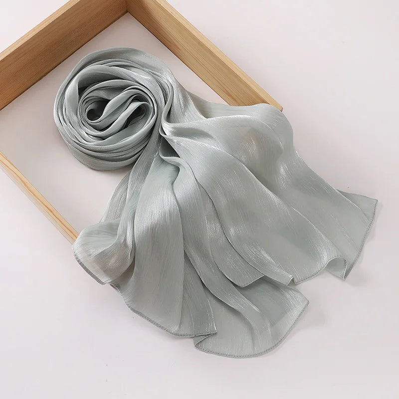 Hijab premium en mousseline douce - voile élégant pour femme musulmane
