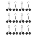 Lot de 12 Épingles à Hijab avec Perles – Broches Élégantes pour Foulard, Châle et Voile Musulman