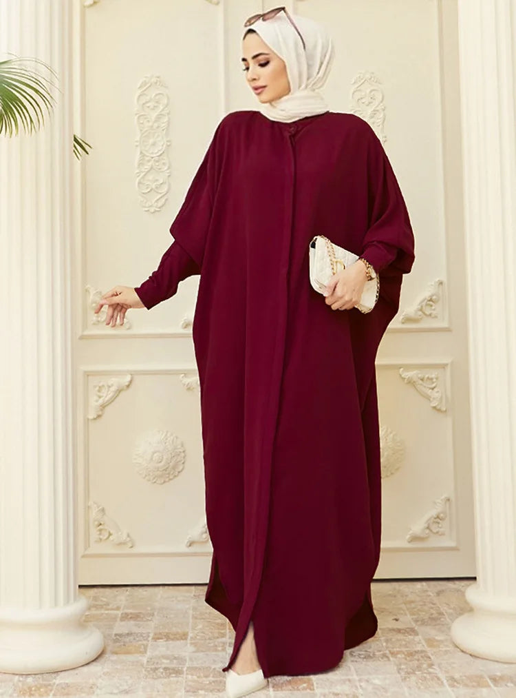 Abaya Longue Élégance – Robe Modeste Musulmane