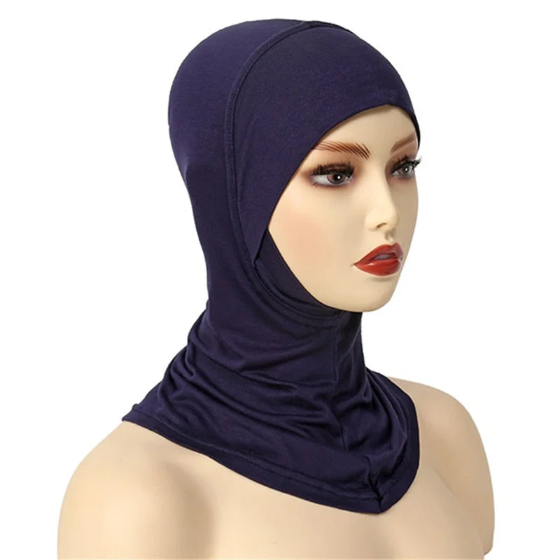 Bonnet Sous-Hijab en Coton Extensible – Couvrance Complète et Confort Quotidien