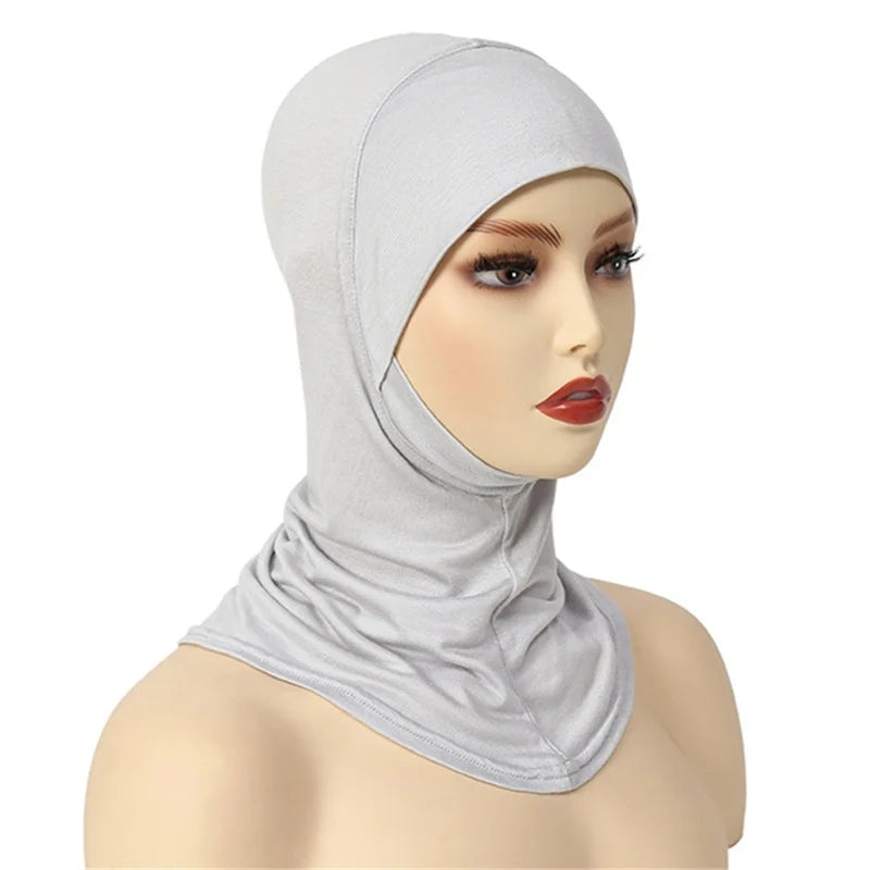 Bonnet Sous-Hijab en Coton Extensible – Couvrance Complète et Confort Quotidien