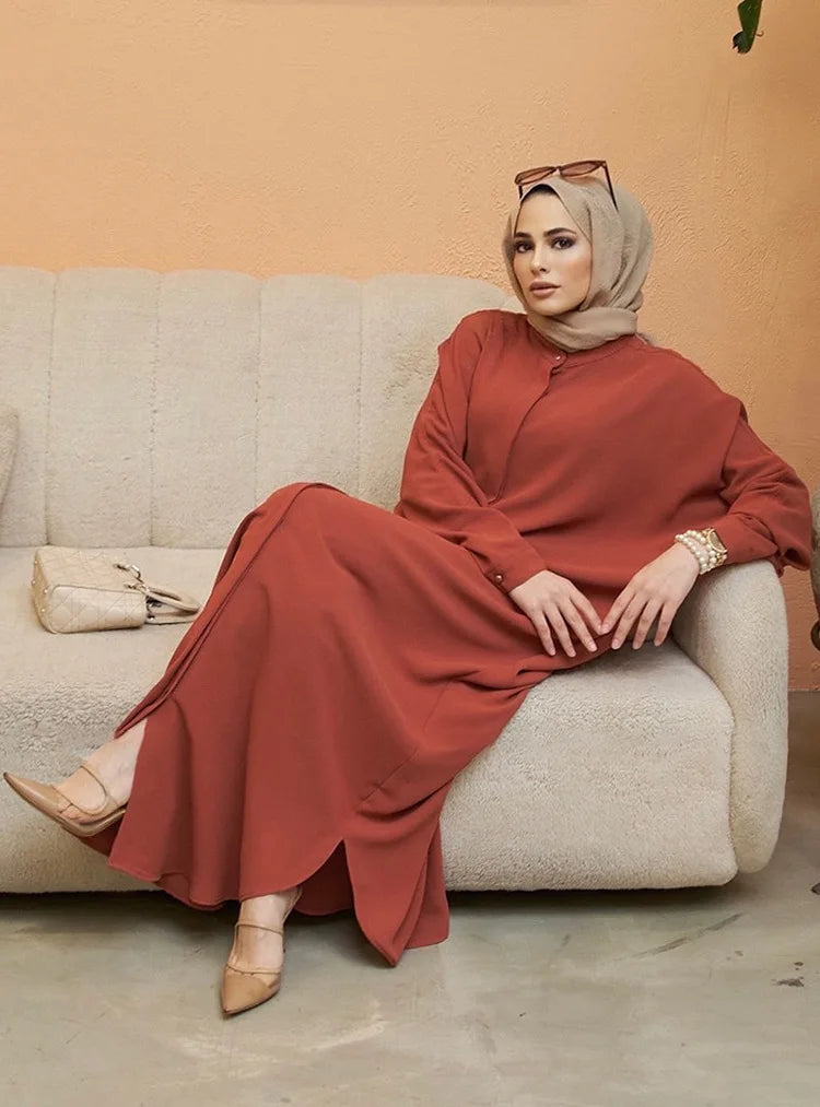 Abaya Longue Élégance – Robe Modeste Musulmane