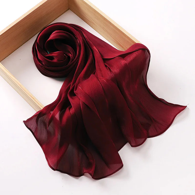 Hijab premium en mousseline douce - voile élégant pour femme musulmane