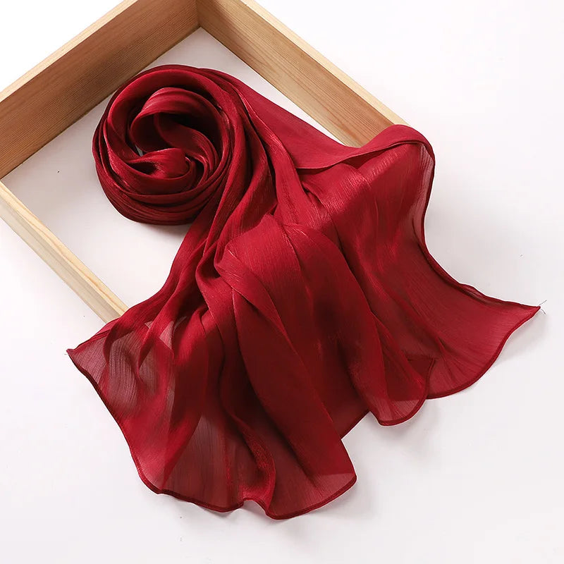 Hijab premium en mousseline douce - voile élégant pour femme musulmane