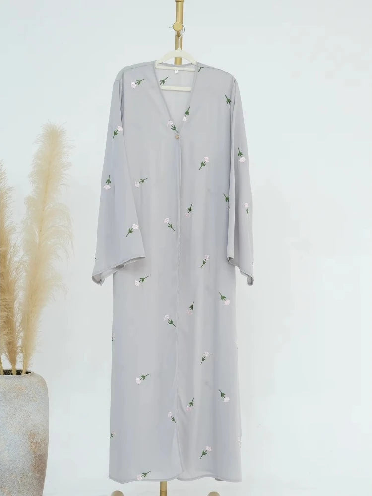 Abaya longue élégante pour femme – Style Dubaï