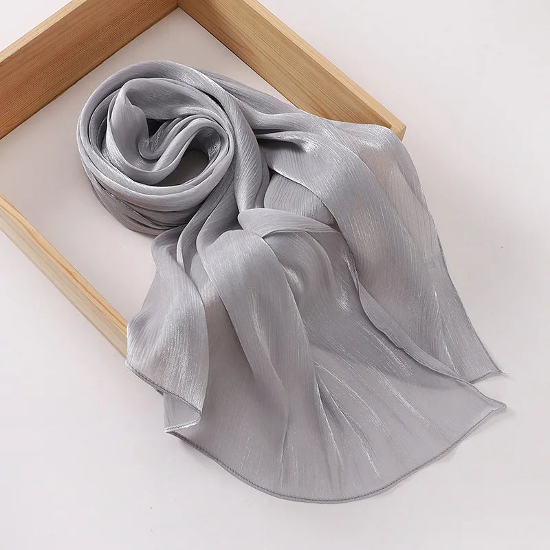 Hijab premium en mousseline douce - voile élégant pour femme musulmane