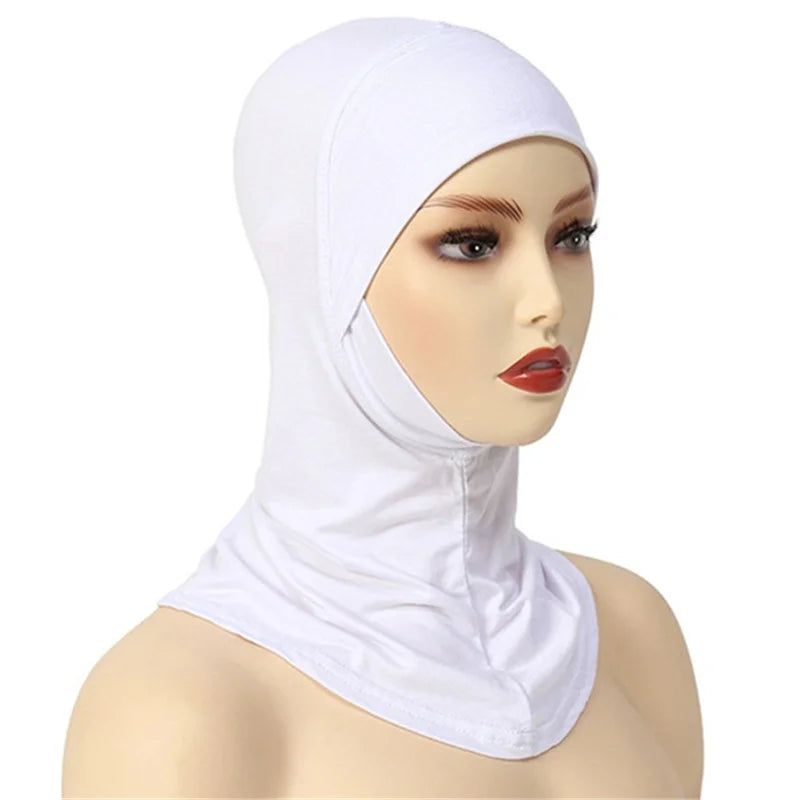 Bonnet Sous-Hijab en Coton Extensible – Couvrance Complète et Confort Quotidien