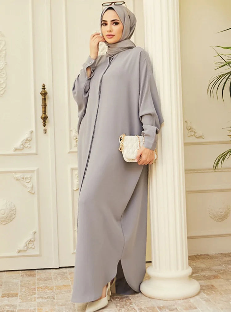 Abaya Longue Élégance – Robe Modeste Musulmane